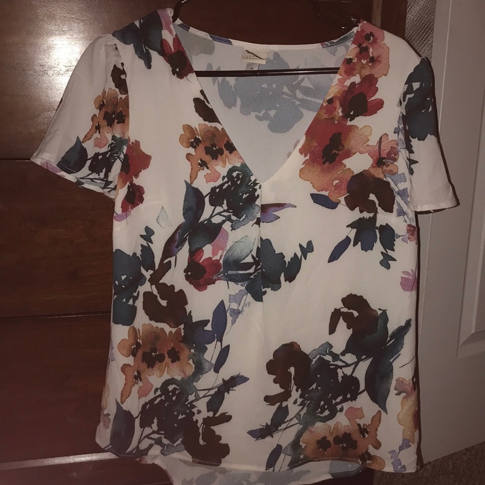 Floral blouse from a new day